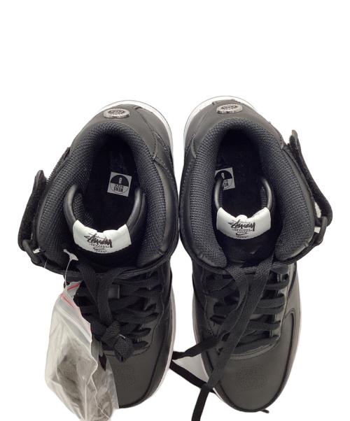 NIKE（ナイキ）NIKE (ナイキ) stussy (ステューシー) ハイカットスニーカー ブラック サイズ:8の古着・服飾アイテム