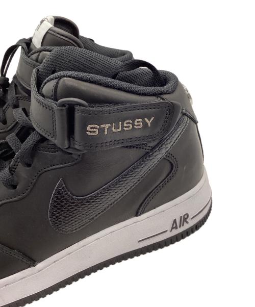 NIKE（ナイキ）NIKE (ナイキ) stussy (ステューシー) ハイカットスニーカー ブラック サイズ:8の古着・服飾アイテム