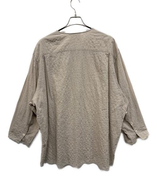 Hed Mayner（ヘド メイナー）Hed Mayner (ヘド メイナー) 長袖シャツ ベージュ サイズ:Sの古着・服飾アイテム