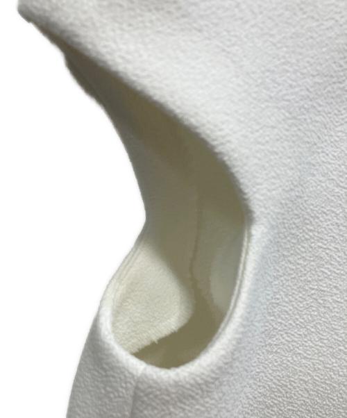 YOKO CHAN（ヨーコチャン）YOKO CHAN (ヨーコチャン) キャップスリーブブラウス ホワイト サイズ:40の古着・服飾アイテム