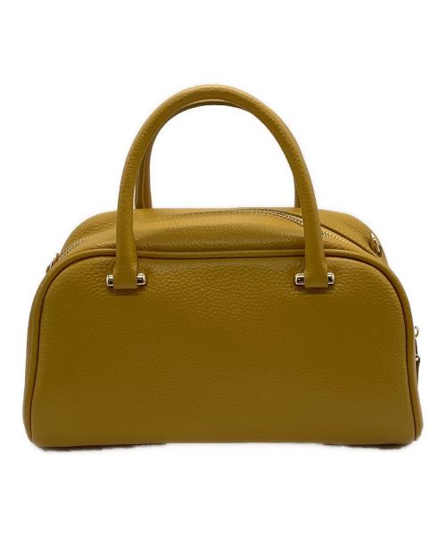 STORY.（ストーリー）STORY. (ストーリー) スクエアレザーバッグ イエローの古着・服飾アイテム