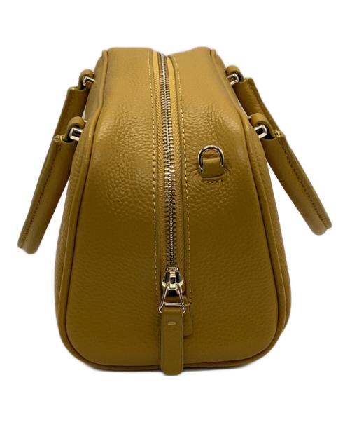 STORY.（ストーリー）STORY. (ストーリー) スクエアレザーバッグ イエローの古着・服飾アイテム