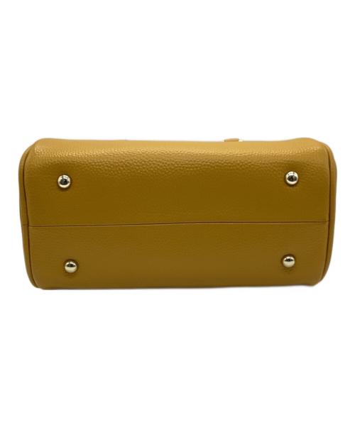 STORY.（ストーリー）STORY. (ストーリー) スクエアレザーバッグ イエローの古着・服飾アイテム