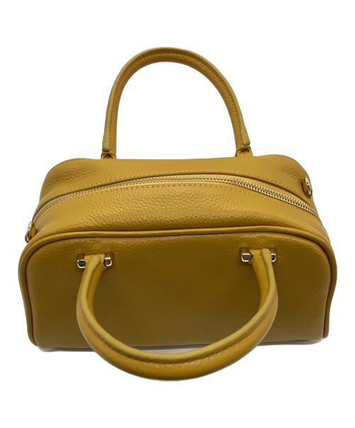 STORY.（ストーリー）STORY. (ストーリー) スクエアレザーバッグ イエローの古着・服飾アイテム