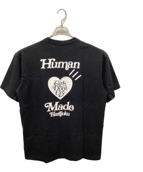 HUMAN MADE（ヒューマンメイド）HUMAN MADE (ヒューマンメイド) 半袖カットソー ブラック サイズ:XLの古着・服飾アイテム