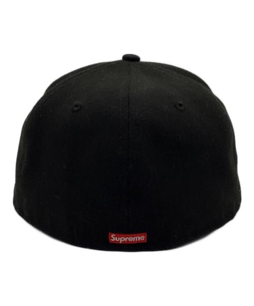 New Era（ニューエラ）New Era (ニューエラ) SUPREME (シュプリーム) スクリプトロゴキャップ ブラック サイズ:58.7cmの古着・服飾アイテム