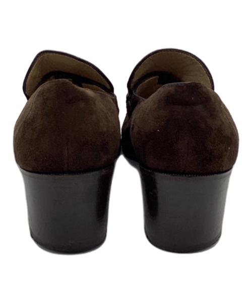 Salvatore Ferragamo（サルヴァトーレ フェラガモ）Salvatore Ferragamo (サルヴァトーレ フェラガモ) パンプス ブラウン サイズ:9の古着・服飾アイテム