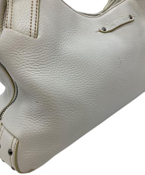 COLE HAAN（コールハーン）COLE HAAN (コールハーン) ショルダーバッグ アイボリーの古着・服飾アイテム