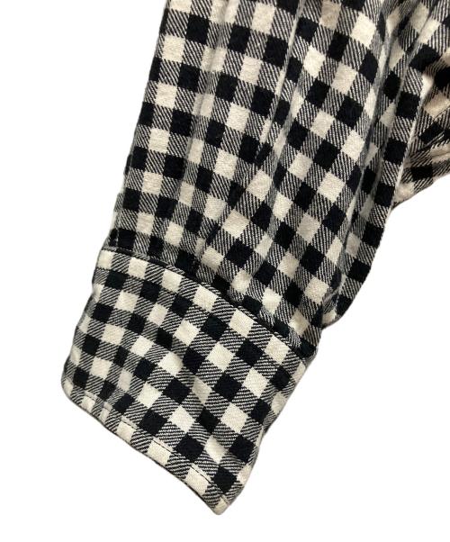 MAINU（マイヌ）MAINU (マイヌ) 長袖シャツ ホワイト×ブラック サイズ:1の古着・服飾アイテム