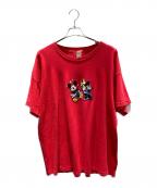 MICKEY UNLIMITEDミッキー アンリミテッド）の古着「古着 Tシャツ」｜レッド