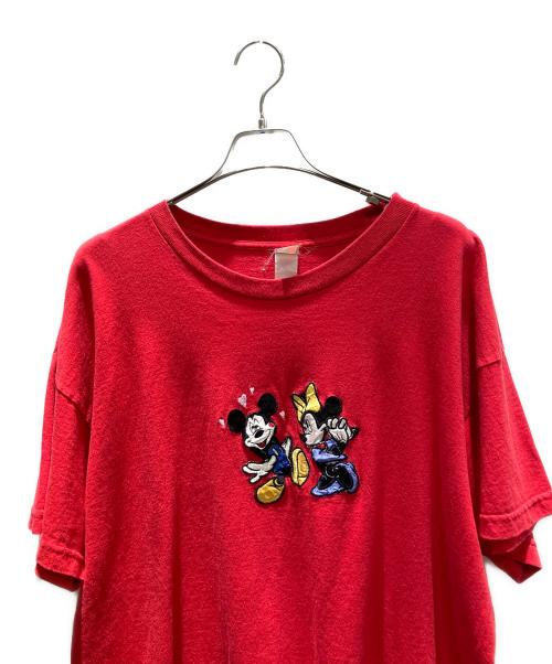 MICKEY UNLIMITED（ミッキー アンリミテッド）MICKEY UNLIMITED (ミッキー アンリミテッド) 古着 Tシャツ レッド サイズ:不明の古着・服飾アイテム