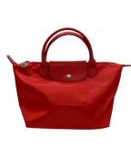 LONGCHAMPロンシャン）の古着「ハンドバッグ」｜レッド