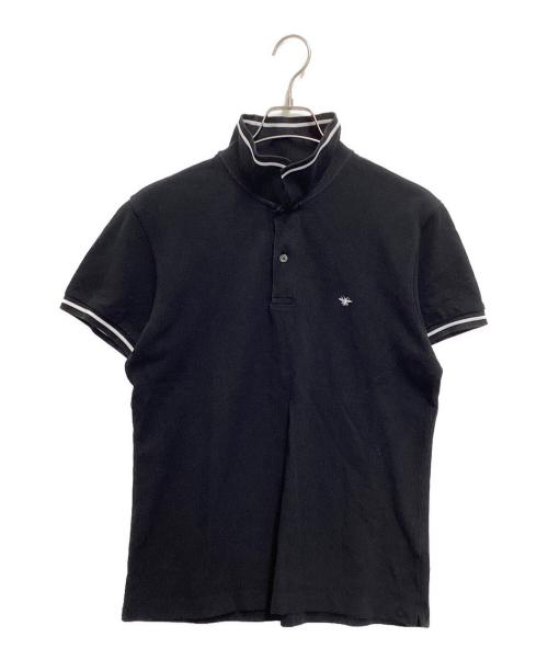 Christian Dior（クリスチャン ディオール）Christian Dior (クリスチャン ディオール) BEE （ビー）ポロシャツ ブラック サイズ:Lの古着・服飾アイテム