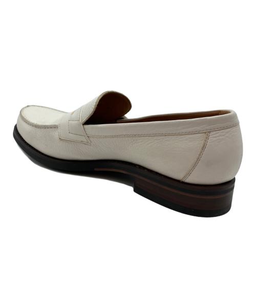 YANKO（ヤンコ）YANKO (ヤンコ) タッセルローファー ホワイト サイズ:8の古着・服飾アイテム