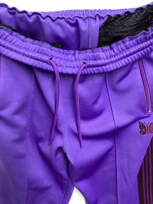 Needles（ニードルズ）Needles (ニードルズ) Track Pant Poly Smooth（トラックパンツ - ポリスムース） パープル サイズ:Ｓの古着・服飾アイテム