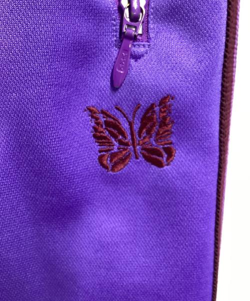 Needles（ニードルズ）Needles (ニードルズ) Track Pant Poly Smooth（トラックパンツ - ポリスムース） パープル サイズ:Ｓの古着・服飾アイテム