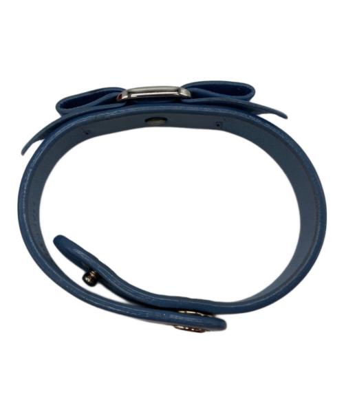 Salvatore Ferragamo（サルヴァトーレ フェラガモ）Salvatore Ferragamo (サルヴァトーレ フェラガモ) ブレスレット スカイブルーの古着・服飾アイテム