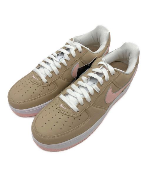 NIKE（ナイキ）NIKE (ナイキ) ローカットスニーカー ベージュ×ピンク サイズ:26.5cm 未使用品の古着・服飾アイテム