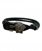 VERSACEヴェルサーチェ）の古着「レザーブレスレット」