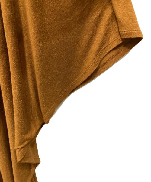 MM6 Maison Margiela（エムエムシックスメゾンマルジェラ）MM6 Maison Margiela (エムエムシックスメゾンマルジェラ) 薄手カーディガン ブラウン サイズ:FREEの古着・服飾アイテム