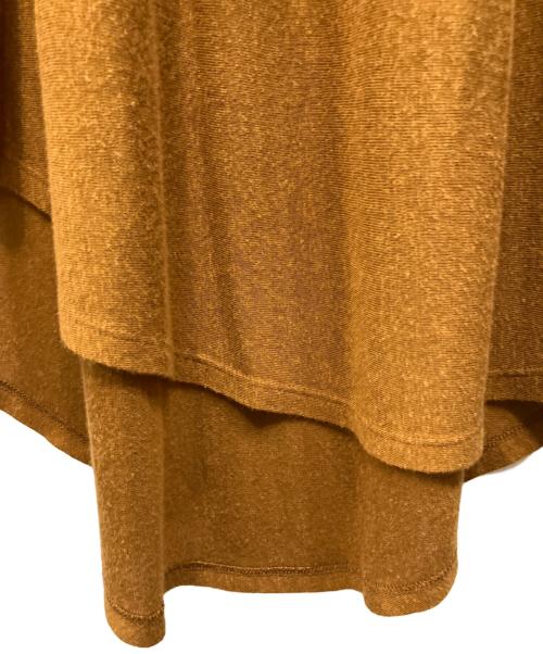 MM6 Maison Margiela（エムエムシックスメゾンマルジェラ）MM6 Maison Margiela (エムエムシックスメゾンマルジェラ) 薄手カーディガン ブラウン サイズ:FREEの古着・服飾アイテム