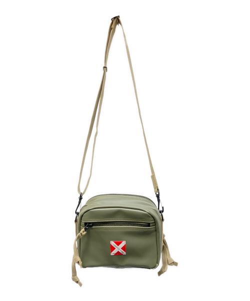 LUGGAGE LABEL（ラゲッジ レーベル）LUGGAGE LABEL (ラゲッジ レーベル) ショルダーバッグ カーキの古着・服飾アイテム