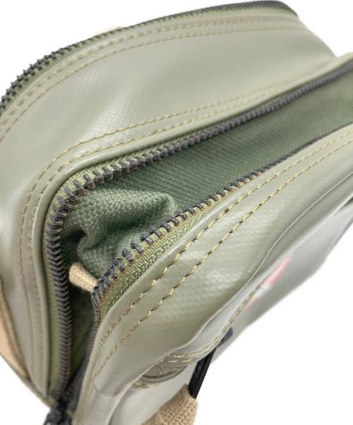 LUGGAGE LABEL（ラゲッジ レーベル）LUGGAGE LABEL (ラゲッジ レーベル) ショルダーバッグ カーキの古着・服飾アイテム