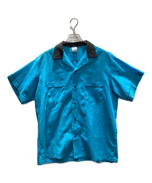 Hilton（ヒルトン）Hilton (ヒルトン) ボーリングシャツ ブルー サイズ:XXLの古着・服飾アイテム