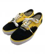 VANS×MOONEYESヴァンズ×ムーンアイズ）の古着「HOTROD CUSTOM SHOW 2021年限定モデル スニーカー」｜ブラック×イエロー