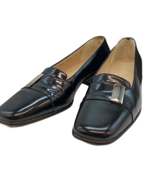 GUCCI（グッチ）GUCCI (グッチ) パンプス ブラック サイズ:4の古着・服飾アイテム