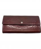 LOUIS VUITTONルイ ヴィトン）の古着「ヴェルニ ポルトフォイユ・サラ 長財布 M93577」｜ヴィオレット