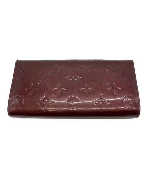 LOUIS VUITTON（ルイ ヴィトン）LOUIS VUITTON (ルイ ヴィトン) ヴェルニ ポルトフォイユ・サラ 長財布 M93577 ヴィオレットの古着・服飾アイテム