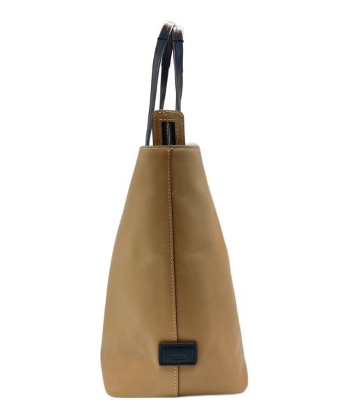 TUMI（トゥミ）TUMI (トゥミ) レザートートバッグ ブラウンの古着・服飾アイテム