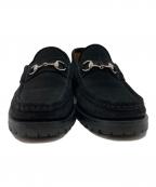 GUCCIグッチ）の古着「ビットローファー」｜ブラック