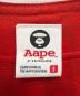 中古・古着 Aape BY A BATHING APE (エーエイプ バイ アベイシングエイプ) 半袖シャツ レッド サイズ:Ｓ：11000円