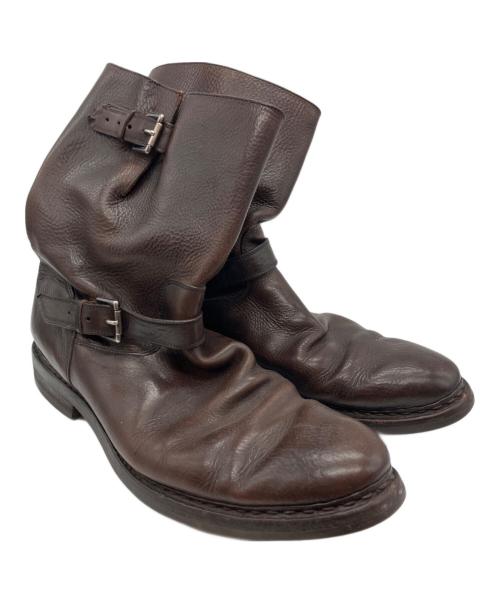 HESCHUNG（エシュン）HESCHUNG (エシュン) エンジニアブーツ ブラウン サイズ:10の古着・服飾アイテム