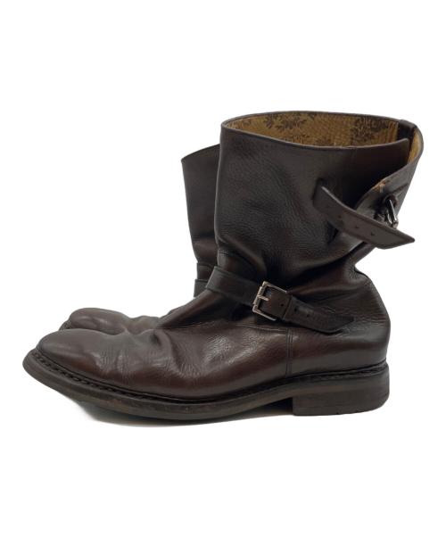 HESCHUNG（エシュン）HESCHUNG (エシュン) エンジニアブーツ ブラウン サイズ:10の古着・服飾アイテム