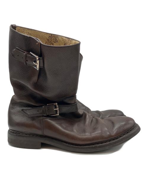 HESCHUNG（エシュン）HESCHUNG (エシュン) エンジニアブーツ ブラウン サイズ:10の古着・服飾アイテム