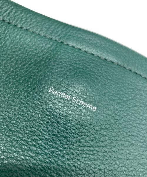 HENDER SCHEME（エンダースキーマ）HENDER SCHEME (エンダースキーマ) ワンサイドベルトバッグ グリーンの古着・服飾アイテム