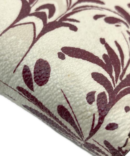 TORY BURCH（トリーバーチ）TORY BURCH (トリーバーチ) 長財布 ベージュ×ボルドーの古着・服飾アイテム