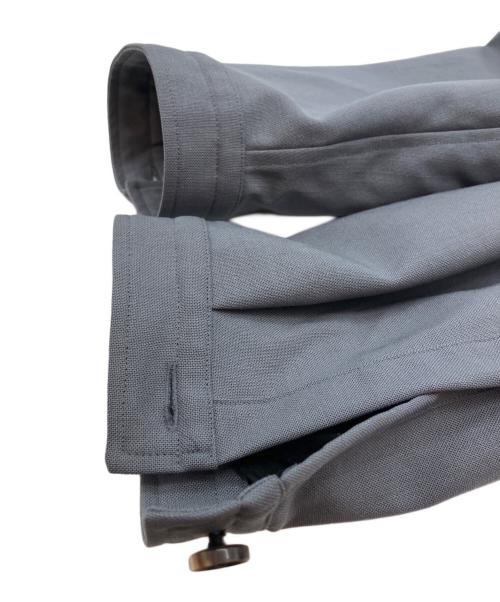 The CLASIK（ザ クラシック）The CLASIK (ザ クラシック) バンドカラーシャツ 袖裏シルク 長袖シャツ 23SS-CKSH-019 グレー サイズ:46の古着・服飾アイテム