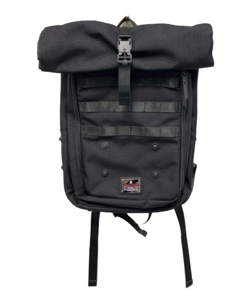 MAKAVELIC（マキャベリック）MAKAVELIC (マキャベリック) ロールトップバックパック ブラックの古着・服飾アイテム