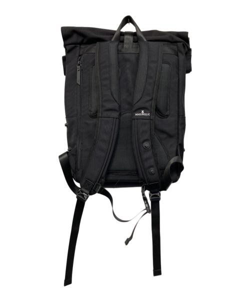 MAKAVELIC（マキャベリック）MAKAVELIC (マキャベリック) ロールトップバックパック ブラックの古着・服飾アイテム
