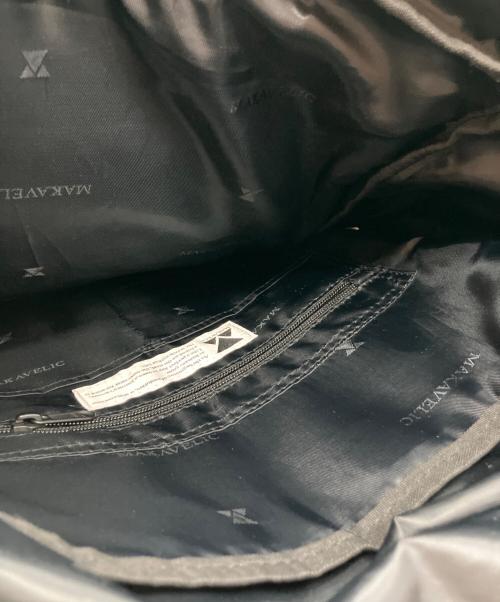 MAKAVELIC（マキャベリック）MAKAVELIC (マキャベリック) ロールトップバックパック ブラックの古着・服飾アイテム