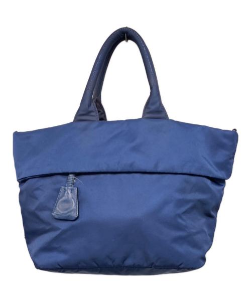 PRADA（プラダ）PRADA (プラダ) 2WAYバッグ ネイビーの古着・服飾アイテム