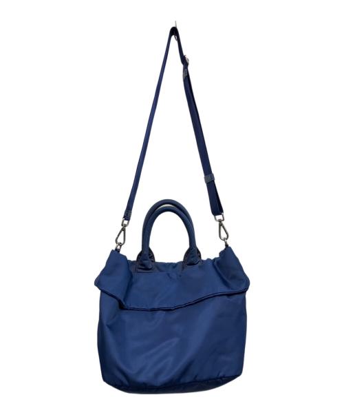 PRADA（プラダ）PRADA (プラダ) 2WAYバッグ ネイビーの古着・服飾アイテム