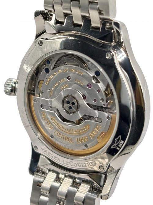 JAEGER LE COULTRE（ジャガールクルト）JAEGER LE COULTRE (ジャガールクルト) Reserve de Marche リザーブ ド マルシェ  Ref.140.8.93.S 黒文字盤 黒文字盤 サイズ:37mm/17.0cmの古着・服飾アイテム