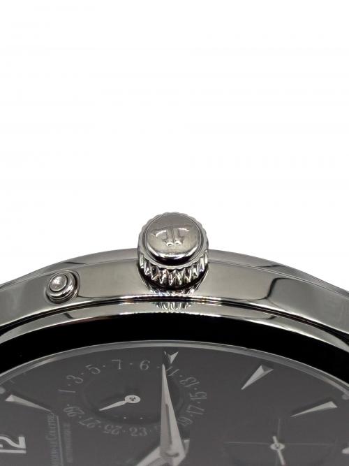 JAEGER LE COULTRE（ジャガールクルト）JAEGER LE COULTRE (ジャガールクルト) Reserve de Marche リザーブ ド マルシェ  Ref.140.8.93.S 黒文字盤 黒文字盤 サイズ:37mm/17.0cmの古着・服飾アイテム