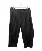 COOTIE PRODUCTIONSクーティープロダクツ）の古着「コーデュロイパンツ」｜ブラック