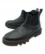 MAISON SPECIALメゾンスペシャル）の古着「MAISON SPECIAL（ビブラムソル）レザーブーツ」｜ブラック